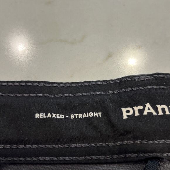 Prana NEW Stretch Zion Pant Mens 32 x 32 Shadow Gray Straight Relaxed Hiking - Picture 13 of 16